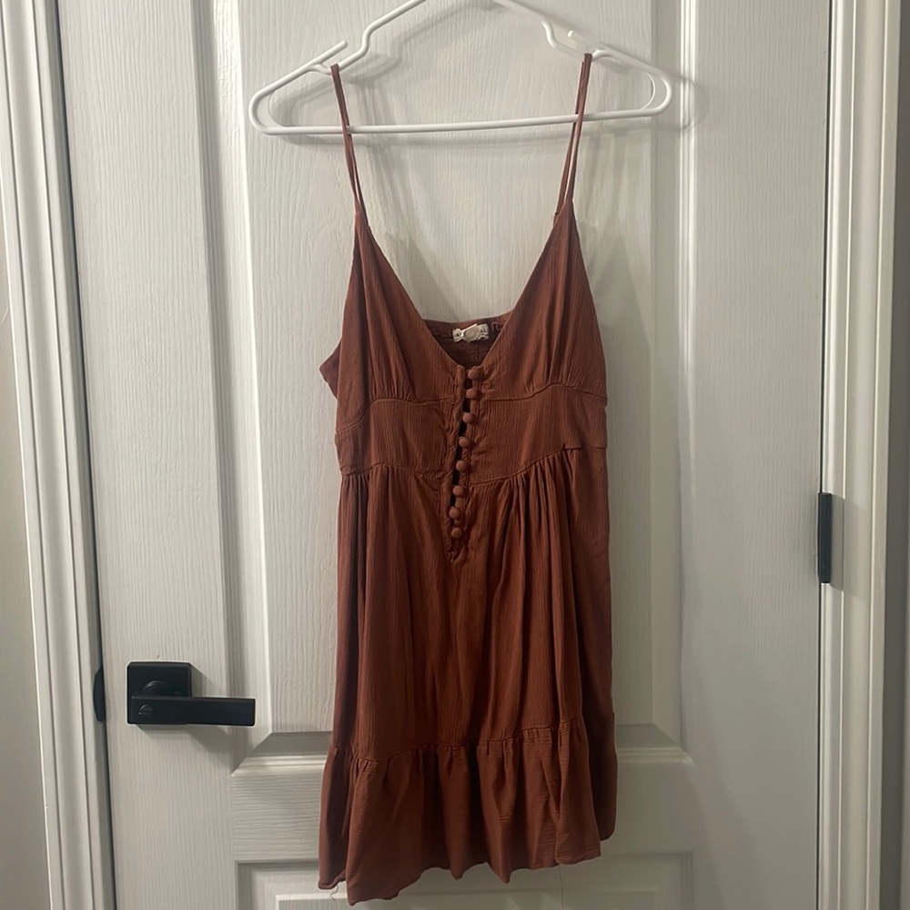 Brown sundress